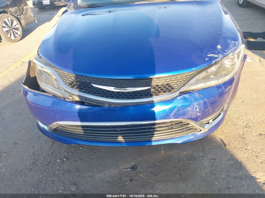 2015 Chrysler 200 Limited VIN: 1C3CCCAB5FN583851 Lot: 43417787