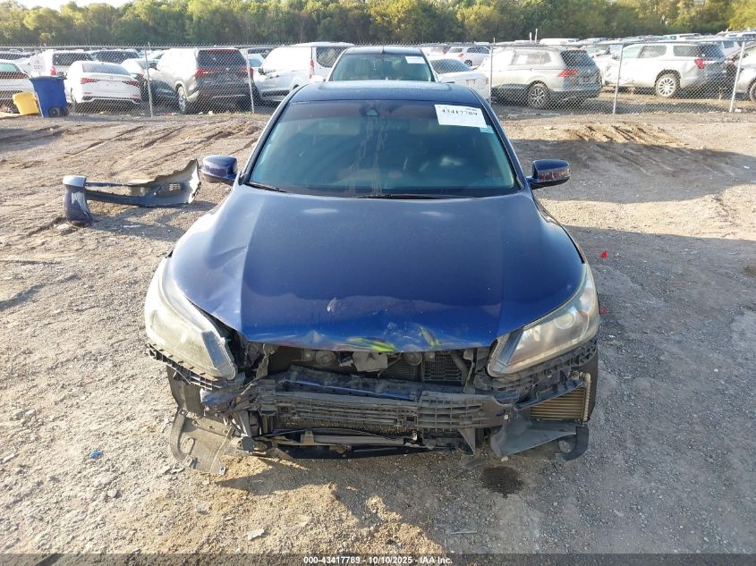 2014 Honda Accord Hybrid Ex-L VIN: 1HGCR6F57EA007166 Lot: 43417789