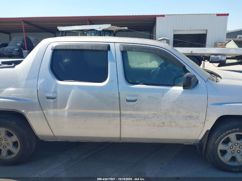 2008 Honda Ridgeline Rtx VIN: 2HJYK163X8H518009 Lot: 43417807