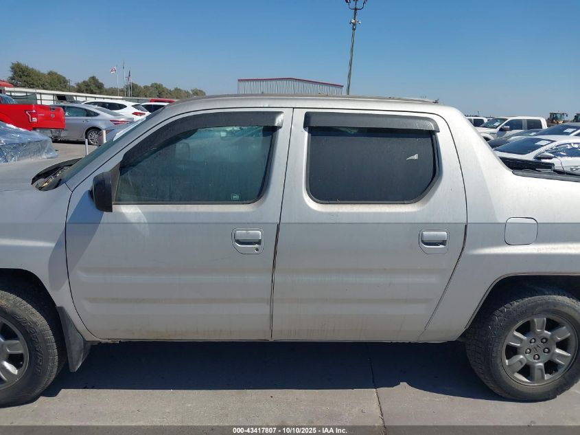 2008 Honda Ridgeline Rtx VIN: 2HJYK163X8H518009 Lot: 43417807
