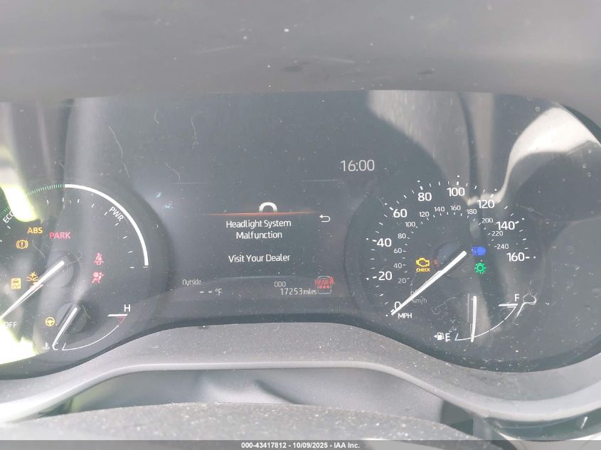 2025 Toyota Sienna Le VIN: 5TDBRKEC8SS241060 Lot: 43417812