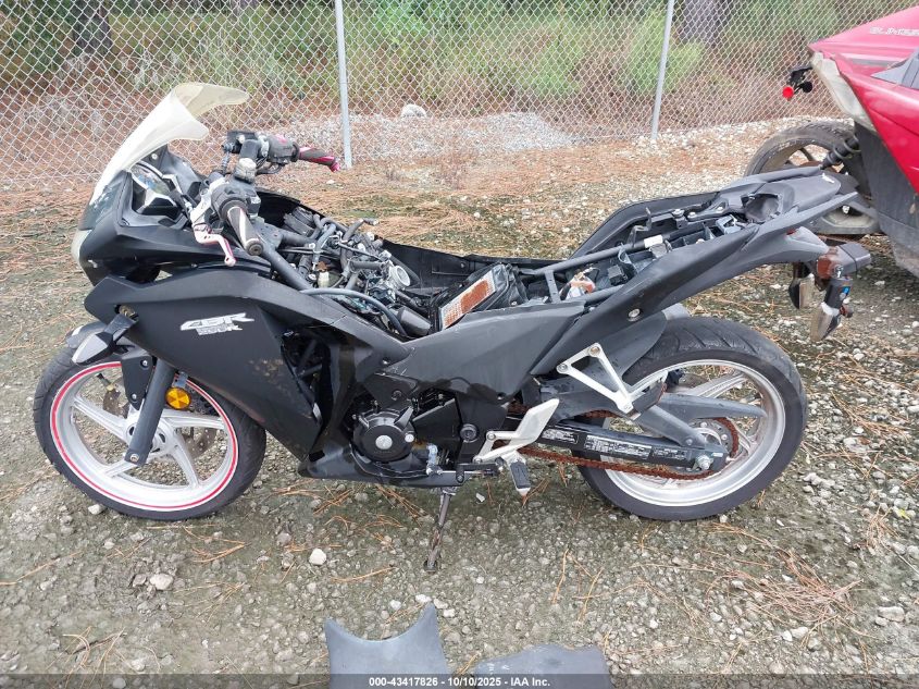 2012 Honda Cbr250 R VIN: MLHMC4105C5201041 Lot: 43417826