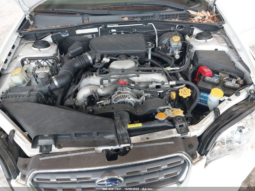 2006 Subaru Outback 2.5I VIN: 4S4BP61C667300069 Lot: 43417831