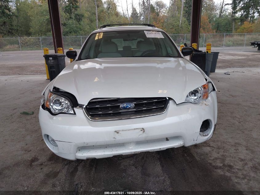 2006 Subaru Outback 2.5I VIN: 4S4BP61C667300069 Lot: 43417831