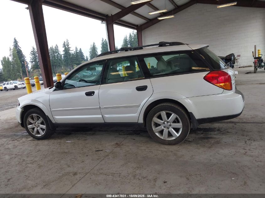 2006 Subaru Outback 2.5I VIN: 4S4BP61C667300069 Lot: 43417831