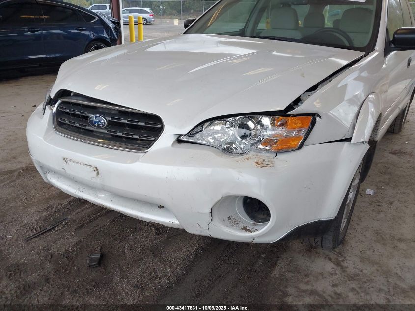 2006 Subaru Outback 2.5I VIN: 4S4BP61C667300069 Lot: 43417831