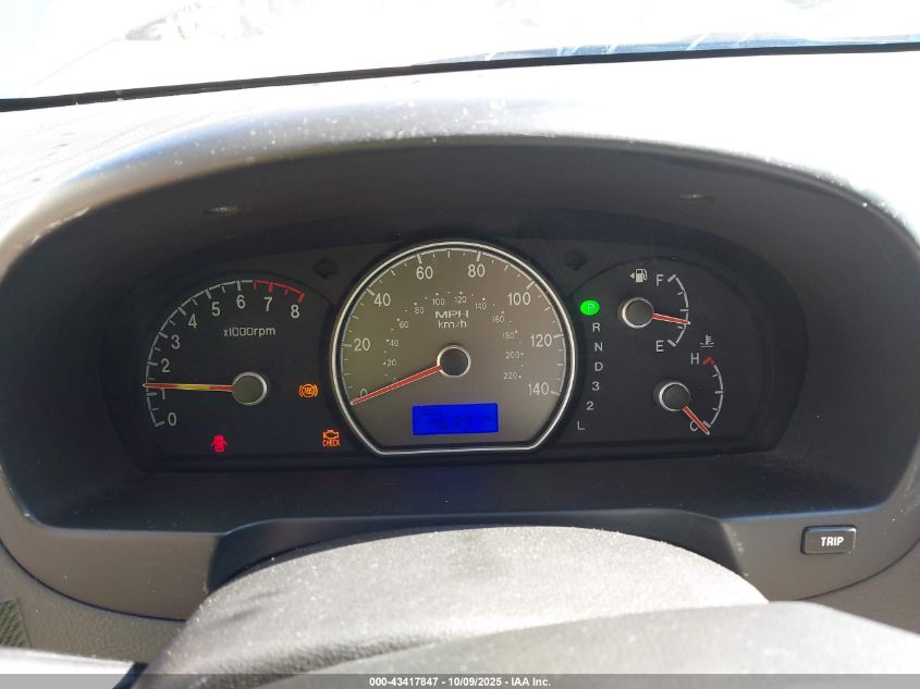 2007 Hyundai Elantra Gls/Limited/Se VIN: KMHDU46DX7U124766 Lot: 43417847