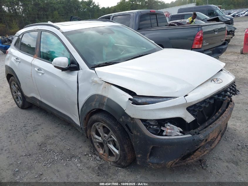 2023 Hyundai Kona Sel VIN: KM8K32AB7PU062134 Lot: 43417850