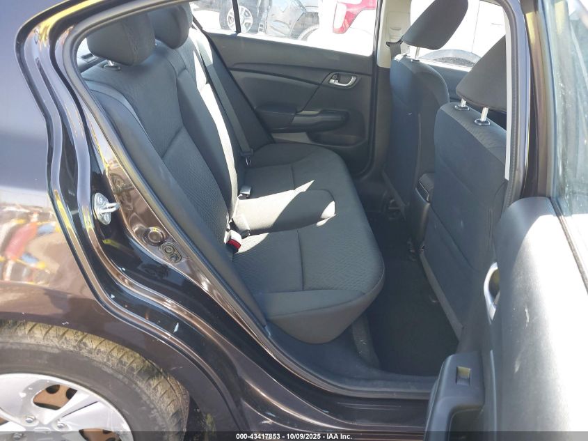 2014 Honda Civic Lx VIN: 2HGFB2F55EH537180 Lot: 43417853