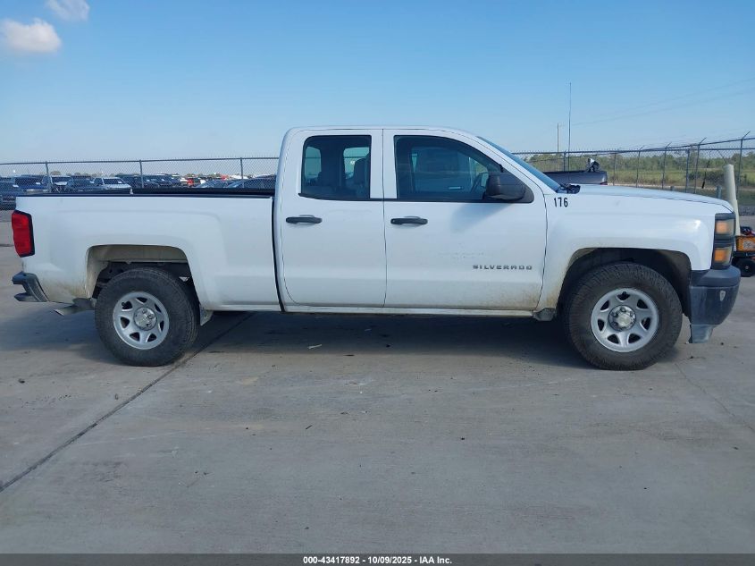 2014 Chevrolet Silverado 1500 Work Truck 1Wt VIN: 1GCRCPEC6EZ101458 Lot: 43417892