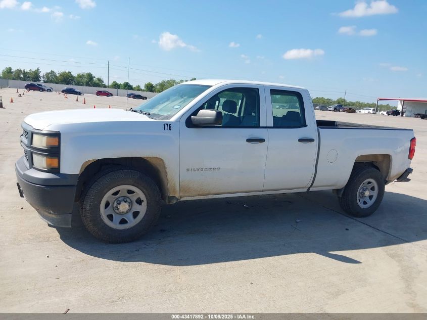 2014 Chevrolet Silverado 1500 Work Truck 1Wt VIN: 1GCRCPEC6EZ101458 Lot: 43417892