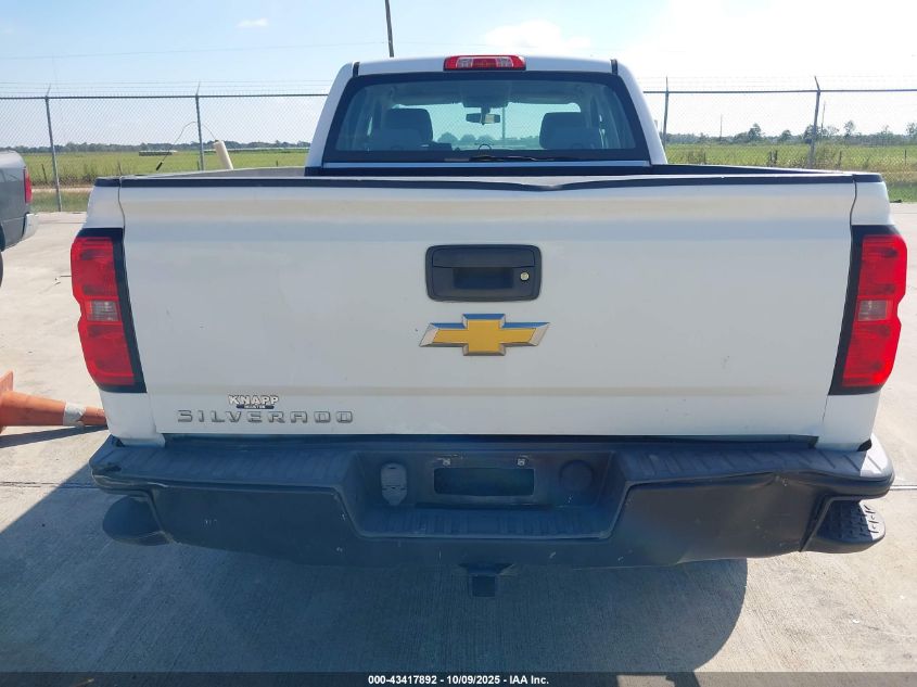 2014 Chevrolet Silverado 1500 Work Truck 1Wt VIN: 1GCRCPEC6EZ101458 Lot: 43417892