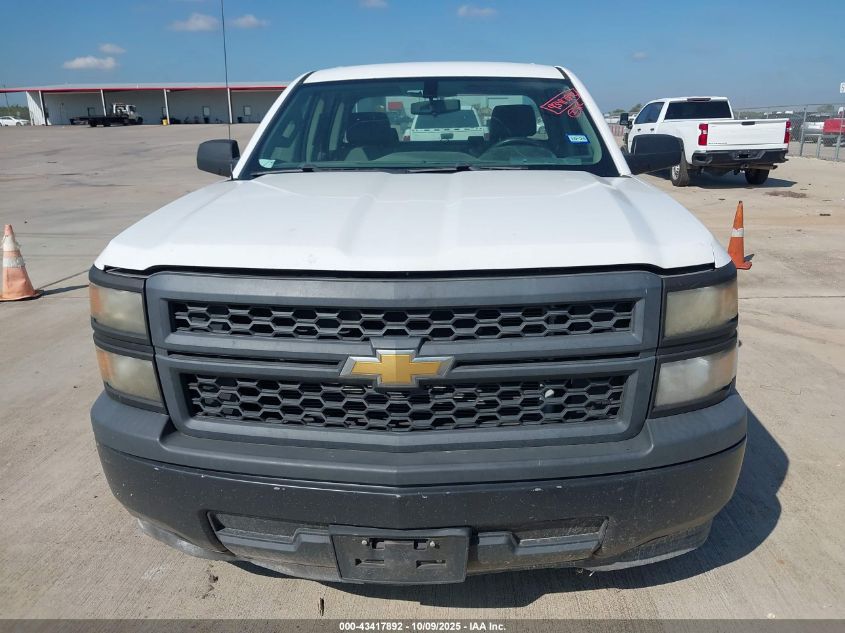 2014 Chevrolet Silverado 1500 Work Truck 1Wt VIN: 1GCRCPEC6EZ101458 Lot: 43417892
