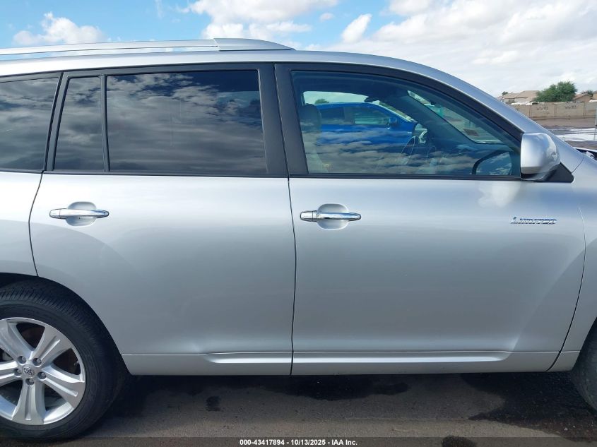 2008 Toyota Highlander Limited VIN: JTEDS42A482023317 Lot: 43417894