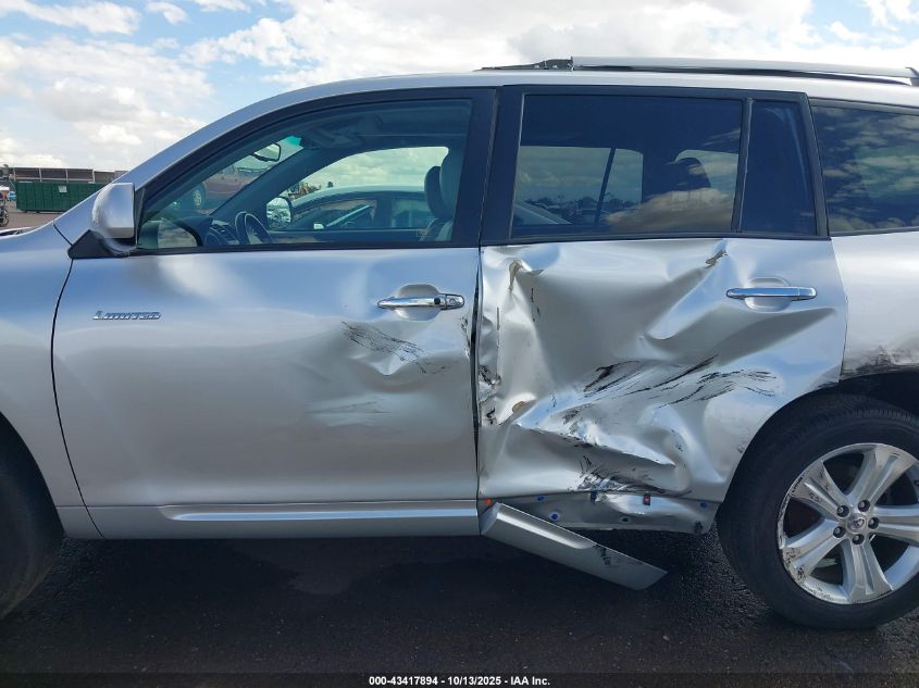 2008 Toyota Highlander Limited VIN: JTEDS42A482023317 Lot: 43417894