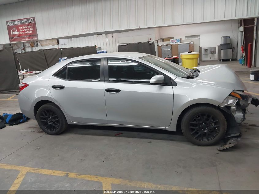 2016 Toyota Corolla Le VIN: 2T1BURHE5GC698560 Lot: 43417900