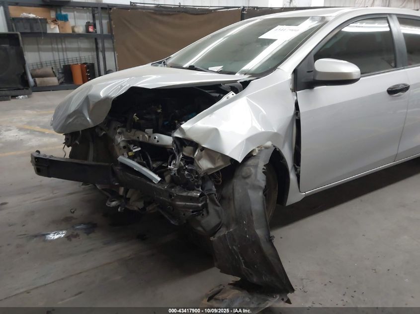 2016 Toyota Corolla Le VIN: 2T1BURHE5GC698560 Lot: 43417900