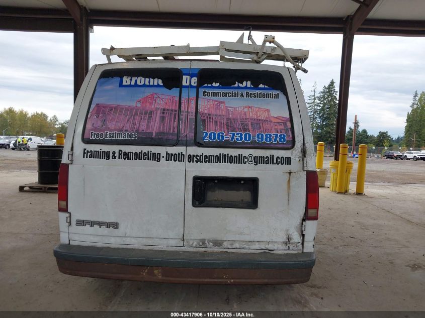 2000 GMC Safari Standard VIN: 1GTDM19W8YB509773 Lot: 43417906