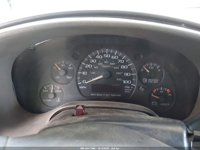 2000 GMC Safari Standard VIN: 1GTDM19W8YB509773 Lot: 43417906