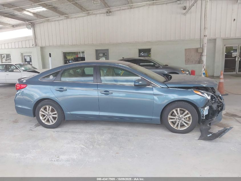 2017 Hyundai Sonata VIN: 5NPE24AF1HH509152 Lot: 43417909