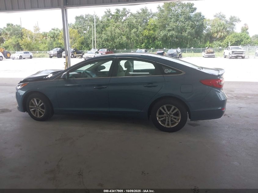 2017 Hyundai Sonata VIN: 5NPE24AF1HH509152 Lot: 43417909