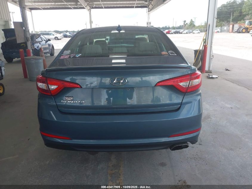 2017 Hyundai Sonata VIN: 5NPE24AF1HH509152 Lot: 43417909