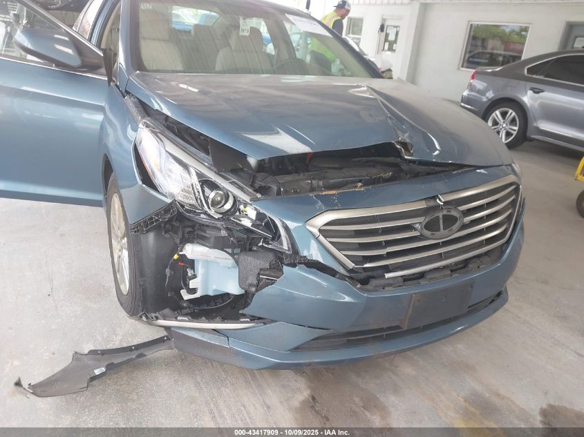 2017 Hyundai Sonata VIN: 5NPE24AF1HH509152 Lot: 43417909