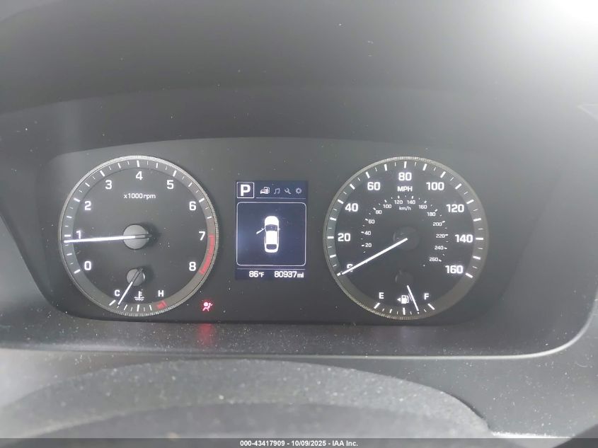 2017 Hyundai Sonata VIN: 5NPE24AF1HH509152 Lot: 43417909