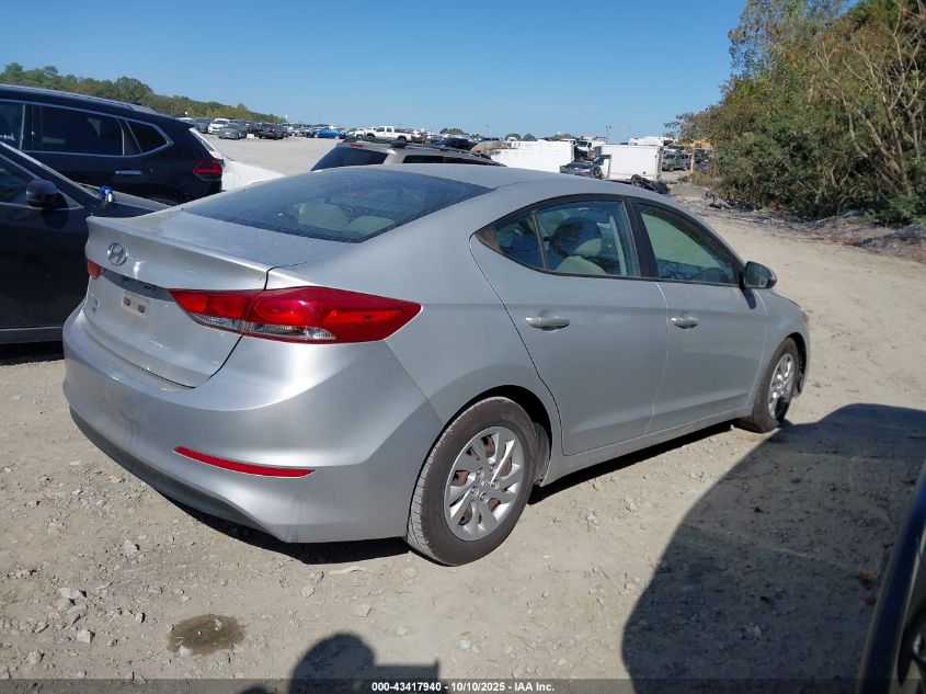 2018 Hyundai Elantra Se VIN: 5NPD74LF4JH355472 Lot: 43417940