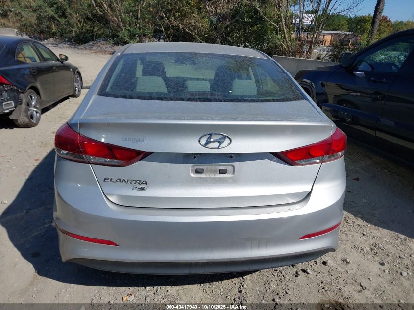 2018 Hyundai Elantra Se VIN: 5NPD74LF4JH355472 Lot: 43417940