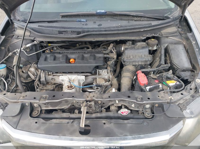 2012 Honda Civic Natural Gas VIN: 19XFB5F53CE001224 Lot: 43417956