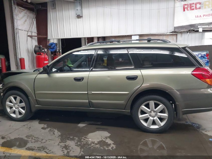 2006 Subaru Outback 2.5I VIN: 4S4BP61C867344400 Lot: 43417963
