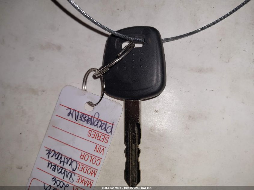 2006 Subaru Outback 2.5I VIN: 4S4BP61C867344400 Lot: 43417963