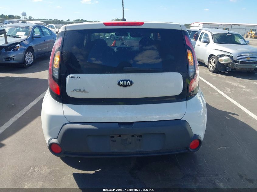 2015 Kia Soul + VIN: KNDJP3A57F7200269 Lot: 43417996