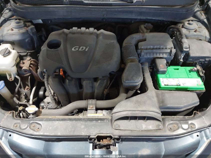 2011 Hyundai Sonata Gls VIN: 5NPEB4ACXBH186426 Lot: 43418000