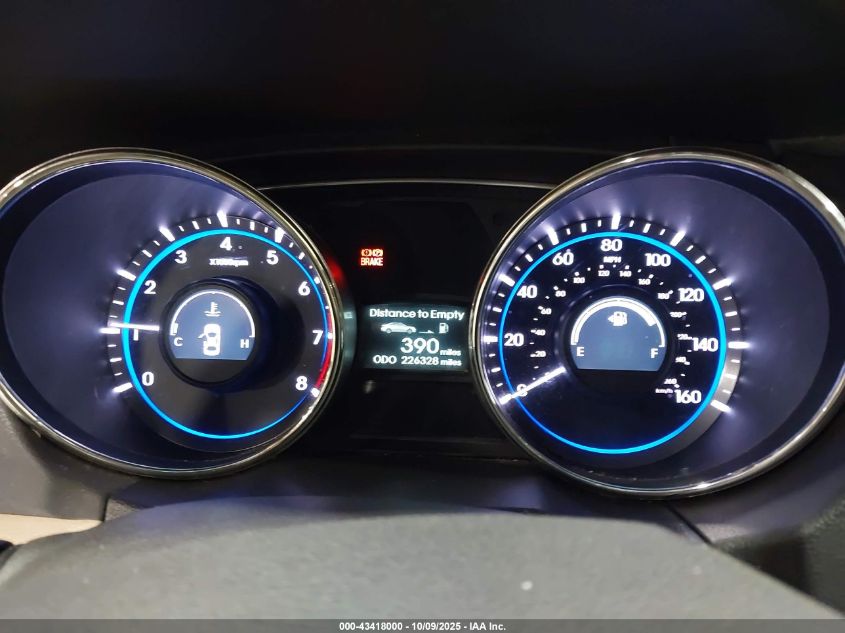 2011 Hyundai Sonata Gls VIN: 5NPEB4ACXBH186426 Lot: 43418000