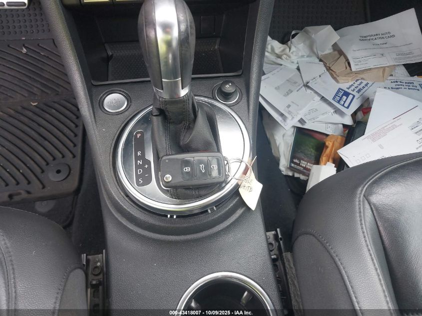 2012 Volkswagen Beetle 2.0T Turbo VIN: 3VWVA7AT2CM643968 Lot: 43418007