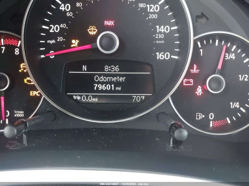 2012 Volkswagen Beetle 2.0T Turbo VIN: 3VWVA7AT2CM643968 Lot: 43418007