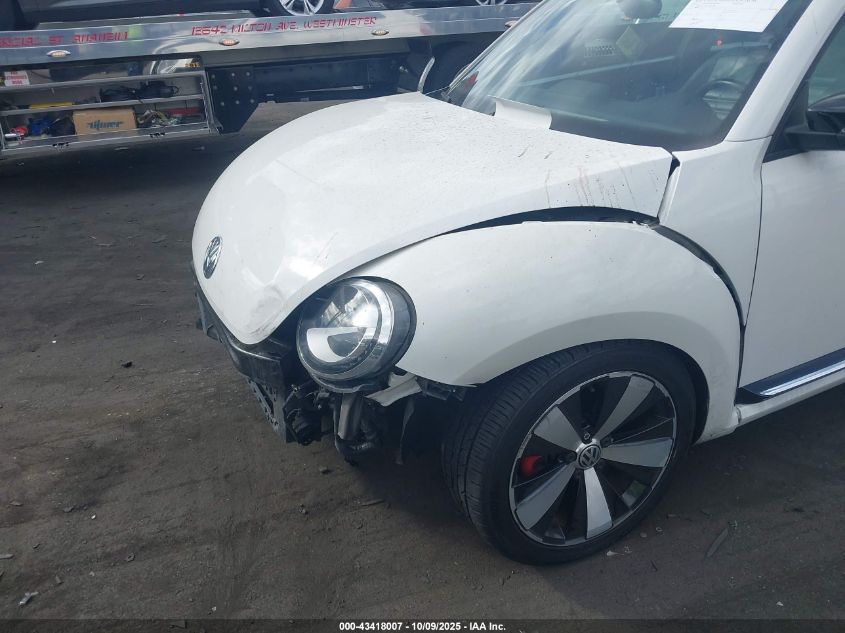 2012 Volkswagen Beetle 2.0T Turbo VIN: 3VWVA7AT2CM643968 Lot: 43418007