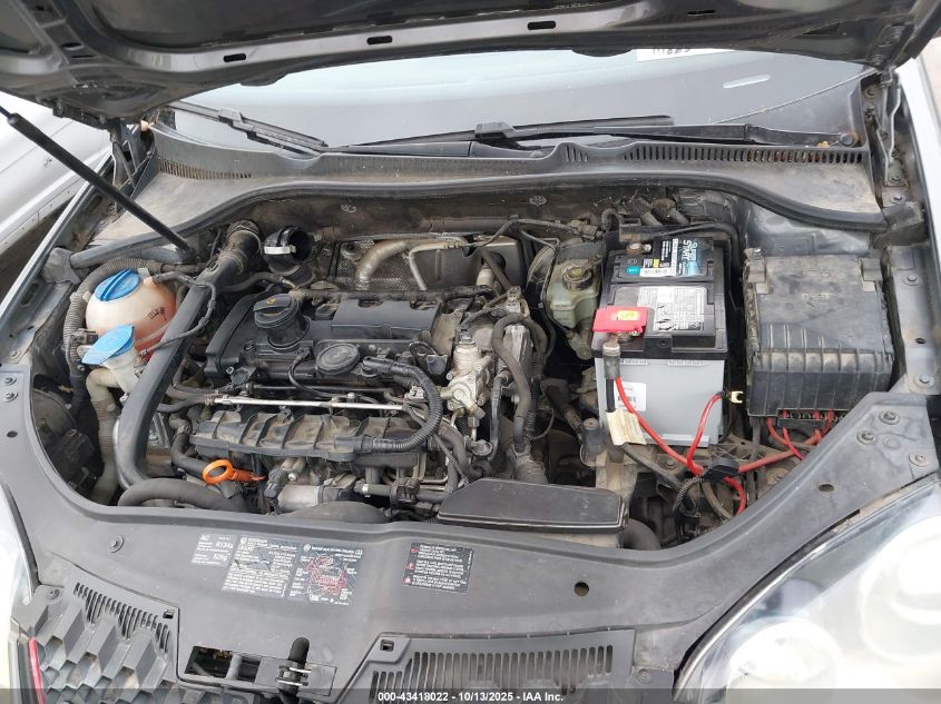 2006 Volkswagen Gti 2-Door VIN: WVWEV71K36W105587 Lot: 43418022