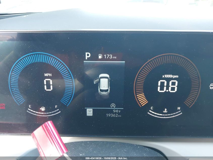 2025 Hyundai Tucson Sel VIN: 5NMJB3DE5SH505282 Lot: 43418026