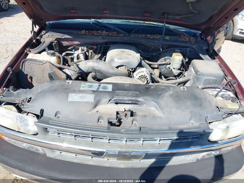 2002 Chevrolet Silverado 1500 Ls VIN: 2GCEK19T821402035 Lot: 43418045