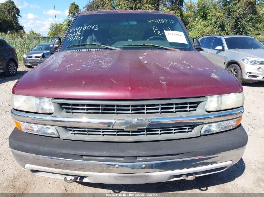 2002 Chevrolet Silverado 1500 Ls VIN: 2GCEK19T821402035 Lot: 43418045