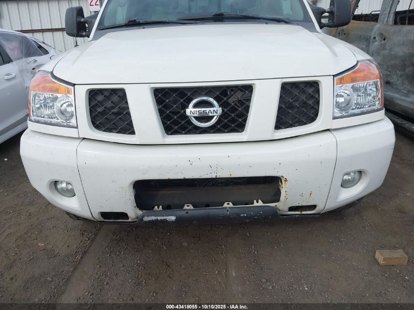 2008 Nissan Titan Le/Pro-4X VIN: 1N6BA06C58N358228 Lot: 43418055