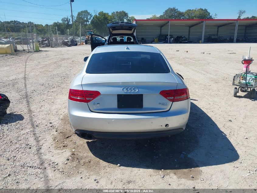 2012 Audi A5 2.0T Premium VIN: WAULFAFR5CA020991 Lot: 43418074