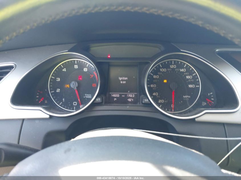 2012 Audi A5 2.0T Premium VIN: WAULFAFR5CA020991 Lot: 43418074