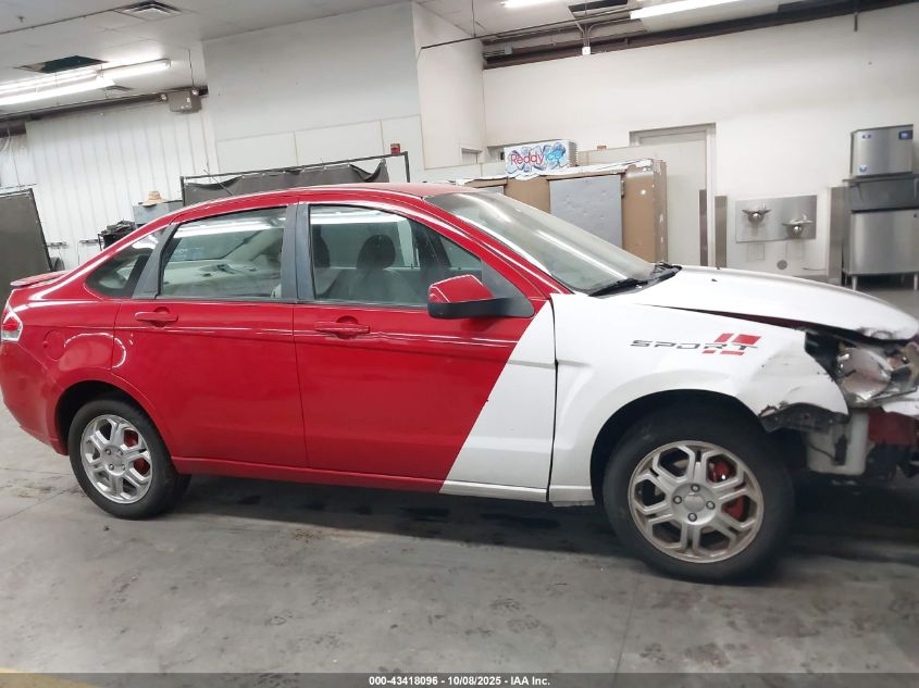 2008 Ford Focus Se/Ses VIN: 1FAHP35N08W122134 Lot: 43418096