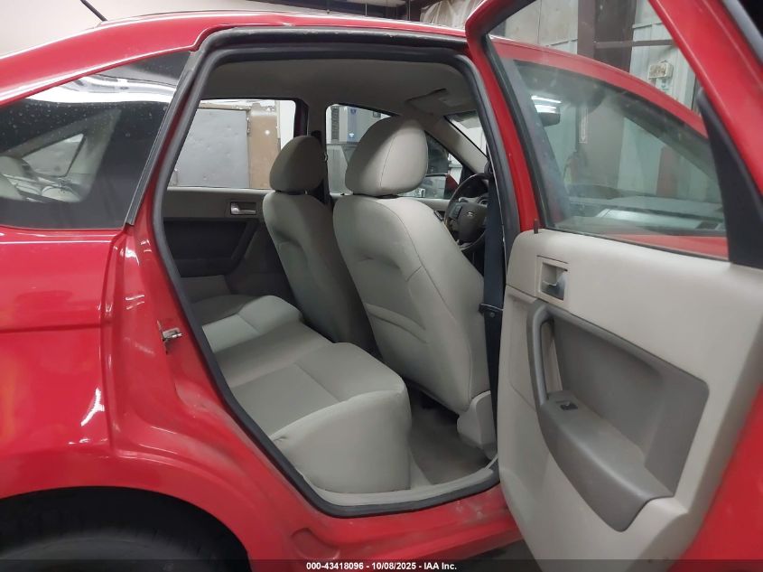 2008 Ford Focus Se/Ses VIN: 1FAHP35N08W122134 Lot: 43418096