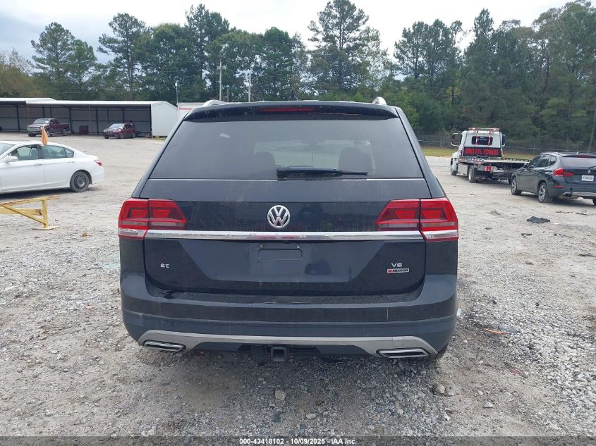 2019 Volkswagen Atlas 3.6L V6 Se W/Technology VIN: 1V2UR2CA4KC569439 Lot: 43418102