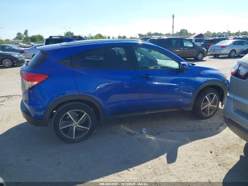 2022 Honda Hr-V Awd Ex VIN: 3CZRU6H57NM767275 Lot: 43418157